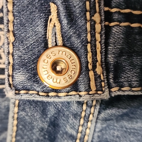 Wm Maurices straight jeans size 7/8 short - Picture 3 of 9